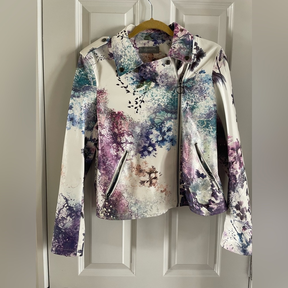 BAGATELLE FAUX LEATHER JACKET